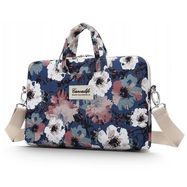 Canvaslife Briefcase 15-16&#39;&#39; Laptop Bag - Navy Blue and White, Canvaslife
