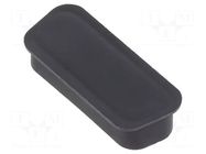 Protection cover; black AMPHENOL COMMUNICATIONS SOLUTIONS