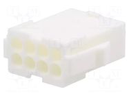 Connector: wire-wire; plug; male; PIN: 8; 600V; for cable; 4.14mm TE Connectivity