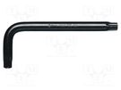 Wrench; Torx®; TX10; Overall len: 51mm; steel; short; BlackLaser WERA