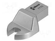 Wrench tip; torque,spanner; Spanner: 7mm; Socket size: 9x12mm WERA
