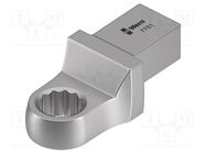 Wrench tip; torque,box; Mounting: 14x18; 22mm; 7781 WERA