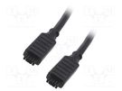 Cable; Nano-Fit; female; PIN: 10; Len: 5m; 8A; Insulation: PVC; tinned MOLEX