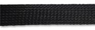 SLEEVING, BRAID, BLACK, 25M