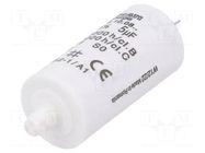 Capacitor: polypropylene; motors, run; 5uF; 425VAC; Ø28x55mm; ±5% DUCATI ENERGIA