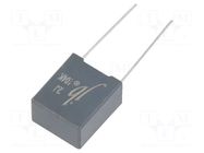 Capacitor: polyester; 100nF; 630VDC; 10mm; ±10%; 13x8x16mm; MKT SR PASSIVES