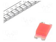 LED; pink; SMD; 1206; 60÷90mcd; 3÷3.6VDC; 3.2x1.6x0.8mm; 120°; 20mA OPTOSUPPLY