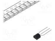 Transistor: PNP; bipolar; 25V; 1.5A; 1W; TO92 ONSEMI