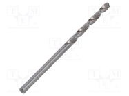 Drill bit; for metal; Ø: 2.5mm; L: 57mm; Working part len: 30mm PROLINE