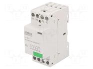 Contactor: 4-pole installation; 32A; 230VAC; NC x4 ISKRA