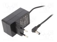 Power supply: switching; mains,plug; 5VDC; 4A; 20W; Plug: EU; 84% ESPE