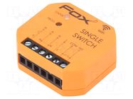 Wireless cutout power switch; WIFI; flush mount; 85÷265VAC; IP20 F&F