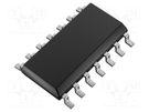 IC: analog switch; demultiplexer,multiplexer; Ch: 4; SO14; 160uA ONSEMI