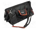 Bag: toolbag; 460x280x300mm; polyester PROLINE