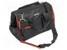 Bag: toolbag; 410x230x300mm; polyester PROLINE