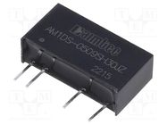 Converter: DC/DC; 1W; Uin: 4.5÷5.5V; Uout: 9VDC; Iout: 112mA; SIP7 AIMTEC