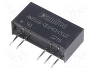 Converter: DC/DC; 1W; Uin: 4.5÷5.5V; Uout: 24VDC; Uout2: -24VDC; SIP7 AIMTEC