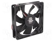 Fan: DC; axial; 12VDC; 120x120x25mm; 98m3/h; 26.5dBA; ball bearing PANASONIC