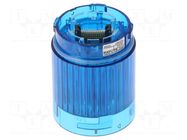 Module: light signaller; blue; LED; 24VDC; IP65; Ø40x50mm; LR PATLITE