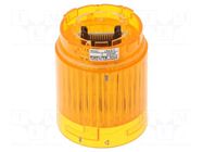 Module: light signaller; amber; LED; 24VDC; IP65; Ø40x50mm; LR PATLITE