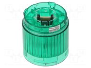 Module: light signaller; green; LED; 24VDC; IP65; Ø50x50mm; LR5 PATLITE