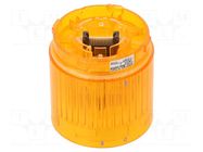 Module: light signaller; amber; LED; 24VDC; IP65; Ø50x50mm; LR5 PATLITE