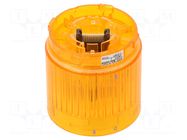 Module: light signaller; amber; LED; 24VDC; IP65; Ø50x50mm; LR5 PATLITE