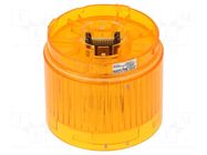 Module: light signaller; amber; LED; 24VDC; IP65; Ø60x50mm; LR6 PATLITE