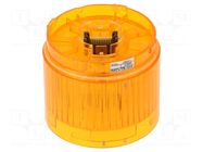 Module: light signaller; amber; LED; 24VDC; IP65; Ø60x50mm; LR6 PATLITE