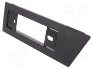 Radio frame; Nissan; 1 DIN; black METRA