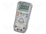 Digital multimeter; USB; LCD; (5999); Bargraph: 31segm; True RMS 