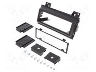 Radio frame; Chevrolet,GMC,Isuzu,Oldsmobile; 1 DIN; black METRA