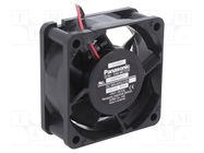 Fan: DC; axial; 12VDC; 60x60x25mm; 24.6m3/h; 21dBA; ball bearing PANASONIC