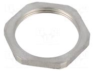 Nut; M32; acid resistant steel AISI 316; Thread: metric HELLERMANNTYTON