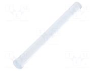 Fiber for LED; Ø5mm; L: 45mm; No.of mod: 1; round; Front: flat MENTOR