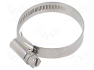 Cable tie; Ø: 25÷40mm; W: 9mm; Material: stainless steel PNEUMAT