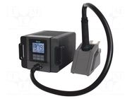 Station: hot air; digital,with push-buttons; 1000W; 100÷500°C QUICK