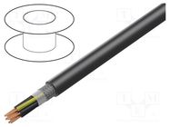 Wire; ÖLFLEX® ROBUST 215C; 7G2.5mm2; black; 300V,500V; CPR: Fca LAPP