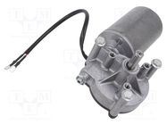 Motor: DC; 12VDC; 100rpm; worm gear; 3Nm; IP53; Trans: 59: 2; 6A DOGA