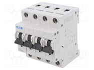 Circuit breaker; 230/400VAC; Inom: 16A; Poles: 4; Charact: C; 15kA EATON ELECTRIC