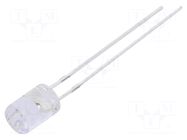 LED; yellow; 5mm; 500÷750mcd; 100°; Front: flat; 12÷15VDC; 225mW OPTOSUPPLY
