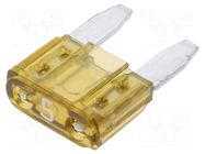 Fuse: fuse; 5A; 32VDC; automotive; 11mm; Mini; MINI OPTIFUSE