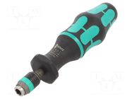 Screwdriver: torque; adjustable; 155mm; 1.2÷3Nm; 1/4"; 7461 WERA