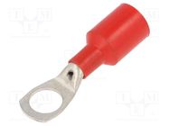 Tip: ring tube; M12; Ø: 13mm; 16mm2; crimped; for cable; insulated BM GROUP