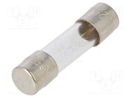 Fuse: fuse; quick blow; 1.25A; 250VAC; glass; 5x20mm; brass; bulk OPTIFUSE