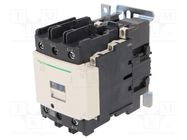 Contactor: 3-pole; NO x3; Auxiliary contacts: NO + NC; 220VAC; 80A SCHNEIDER ELECTRIC