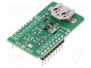 Click board; prototype board; Comp: RV5C387A; RTC; 3.3VDC,5VDC MIKROE