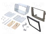 Radio frame; Lancia; 2 DIN; anthracite ACV