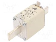 Fuse: fuse; 315A; 500VAC; 80VDC; gG; ceramic; NH1 DF ELECTRIC