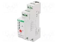 Voltage monitoring relay; for DIN rail mounting; CZF; SPST-NO F&F